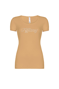 Tiffany Production Ženska bazna majica kratkih rukava sa okruglim izrezom 