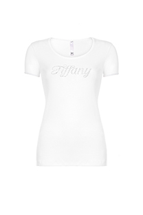Tiffany Production Ženska bazna majica od pamuka kratkih rukava