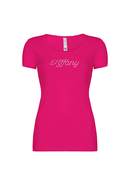 Ženska bazna majica od pamuka kratkih rukava Tiffany Production