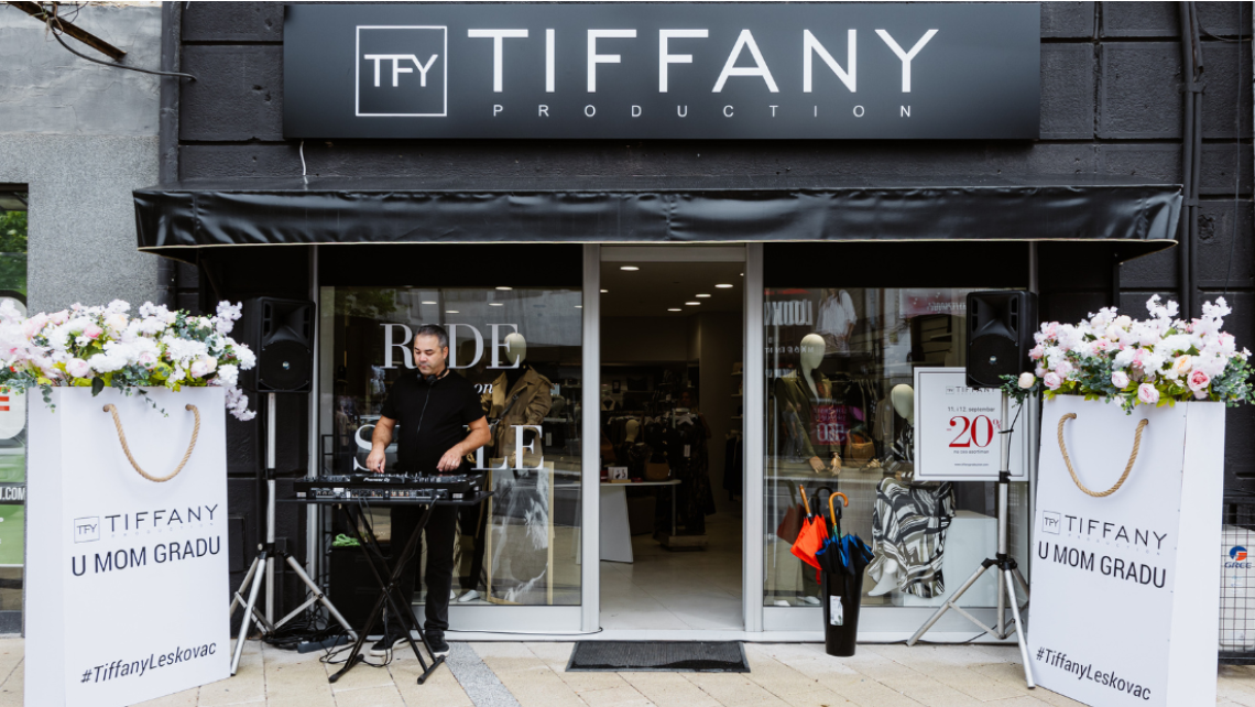 Tiffany Production Tiffany Production stigao u Leskovac – Nova adresa stila na jugu Srbije!