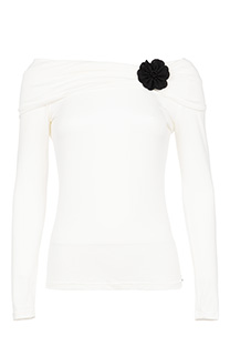 Ženska majica dugih rukava sa spuštenim ramenima Tiffany Production