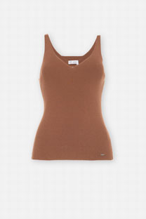 Pletena majica na bretele Tiffany Production