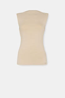 Majica bez rukava od viskoze Tiffany Production