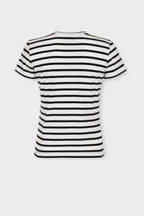 Pamučna majica sa prugama – klasičan kroj Tiffany Production