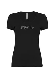 Bazna majica sa ukrasnim cirkonima Tiffany Production