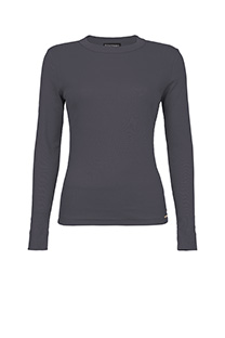 Ženska bazna majica dugih rukava sa okruglim izrezom Tiffany Production