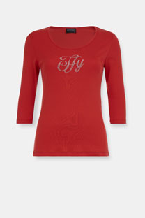 Bazna ženska majica 3/4 rukava od 100% pamuka Tiffany Production