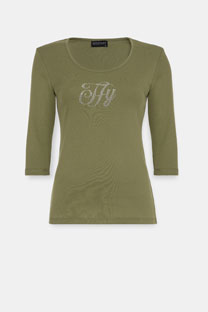 Bazna ženska majica 3/4 rukava od 100% pamuka Tiffany Production