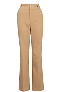 Ženske zvonaste pantalone visokog struka sa džepovima Tiffany Production