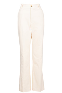 Ženske zvonaste pantalone visokog struka sa džepovima Tiffany Production