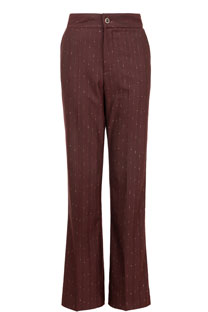 Ženske zvonaste pantalone sa svetlucavim nitima Tiffany Production