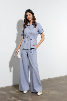 Pantalone sa širokim pojasom Tiffany Production