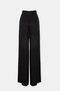 Pantalone sa diskretnim floralnim dezenom Tiffany Production