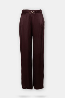 Viskozne pantalone sa metalnim detaljem Tiffany Production
