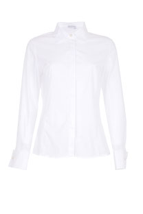 Tiffany Production Ženska jednobojna košulja sa skrivenim kopčanjem