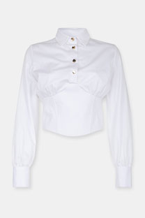 Tiffany Production Košulja sa naglašenim strukom