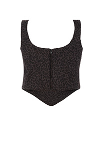 Ženski top sa leopard printom Tiffany Production