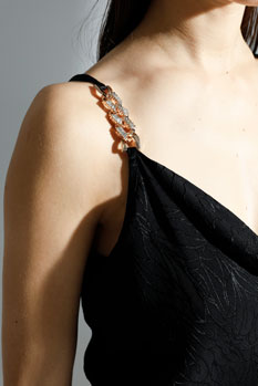 Top na bretele sa dekorativnim detaljima Tiffany Production