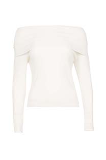 Ženski džemper dugih rukava sa spuštenim ramenima Tiffany Production