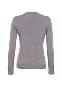 Ženski džemper dugih rukava sa ukrasnim dugmićima Tiffany Production