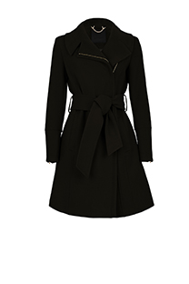 Ženski kaput na preklop sa rajsferšlus kopčanjem Tiffany Production