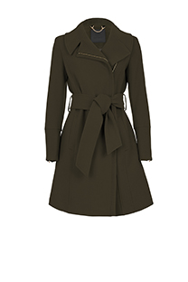 Ženski kaput na preklop sa rajsferšlus kopčanjem Tiffany Production