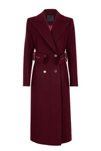 Elegantni dugi kaput sa zlatnim detaljima Tiffany Production