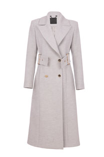 Elegantni dugi kaput sa zlatnim detaljima Tiffany Production