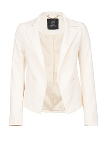 Ženski kratki sako bez kopčanja sa kragnom i reverima Tiffany Production