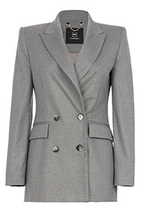 Ženski sako sa kragnom i duplim kopčanjem Tiffany Production