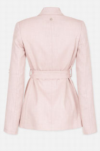 Elegantni sako sa vezivanjem u struku Tiffany Production