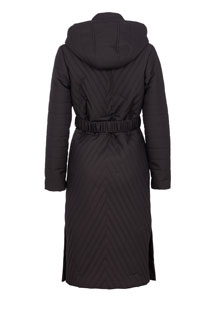 Prošivena jakna sa kapuljačom i kaišem Tiffany Production