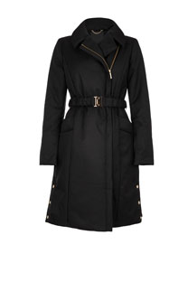 Jakna na preklop sa rajsferšlusom i pojasom Tiffany Production