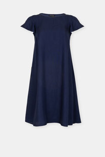 Haljina od tencela sa kratkim rukavima Tiffany Production