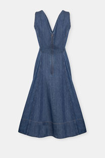 Teksas haljina bez rukava sa V izrezom Tiffany Production