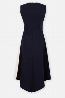 Elegantna dvobojna haljina bez rukava Tiffany Production