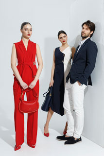 Elegantna dvobojna haljina bez rukava Tiffany Production