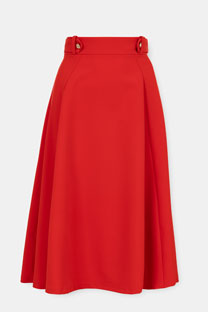 Suknja sa detaljima u struku Tiffany Production