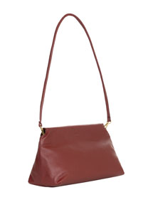 Kožna torba sa metalnom kopčom i kaišem koji se skida Tiffany Production