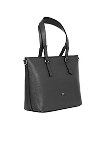 Velika ženska kožna torba sa ručkama i kaišem Tiffany Production
