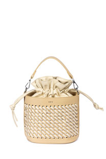 Bucket torba sa pletenim efektom Tiffany Production