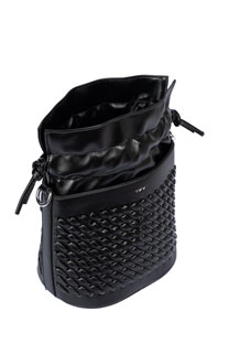 Bucket torba sa pletenim efektom Tiffany Production