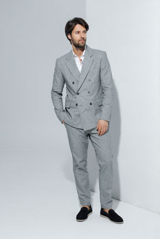 Tiffany Production Lagane letnje pantalone sa lanom