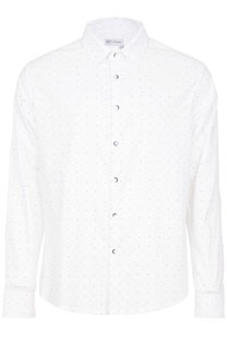 Muška košulja dugih rukava sa diskretnim tufnastim dezenom Tiffany Production