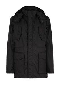 Muška jakna sa kapuljačom i visokom kragnom Tiffany Production