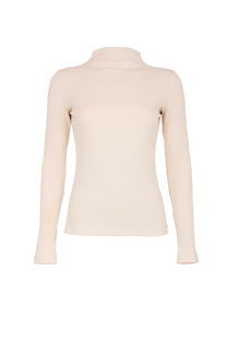 Majica dugih rukava sa visokom kragnom Tiffany Production