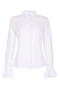 Tiffany Production Ženska košulja dugih zvonastih rukava sa skrivenim kopčanjem