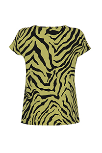 Bluza kratkih rukava u zebra dezenu Tiffany Production