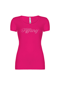 Ženska bazna majica kratkih rukava sa okruglim izrezom  Tiffany Production