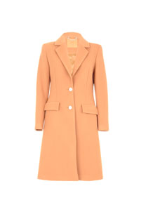 Ženski kaput sa kragnom i kopčanjem dugmićima Tiffany Production